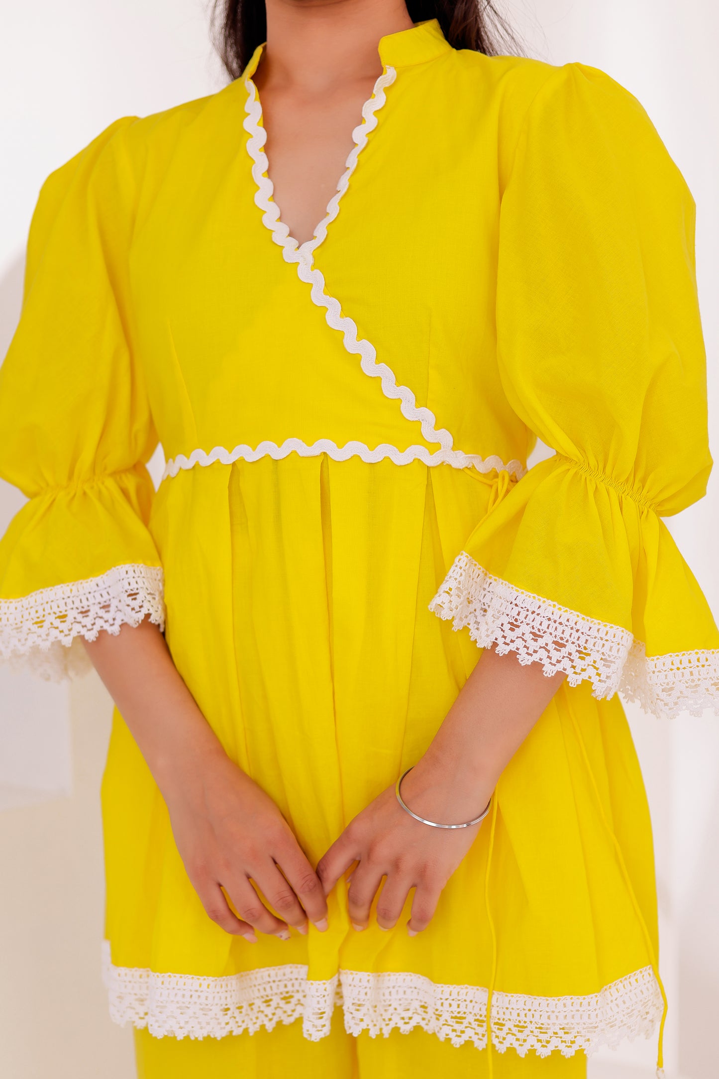 Beautiful Daisy Yellow Co-ord Set
