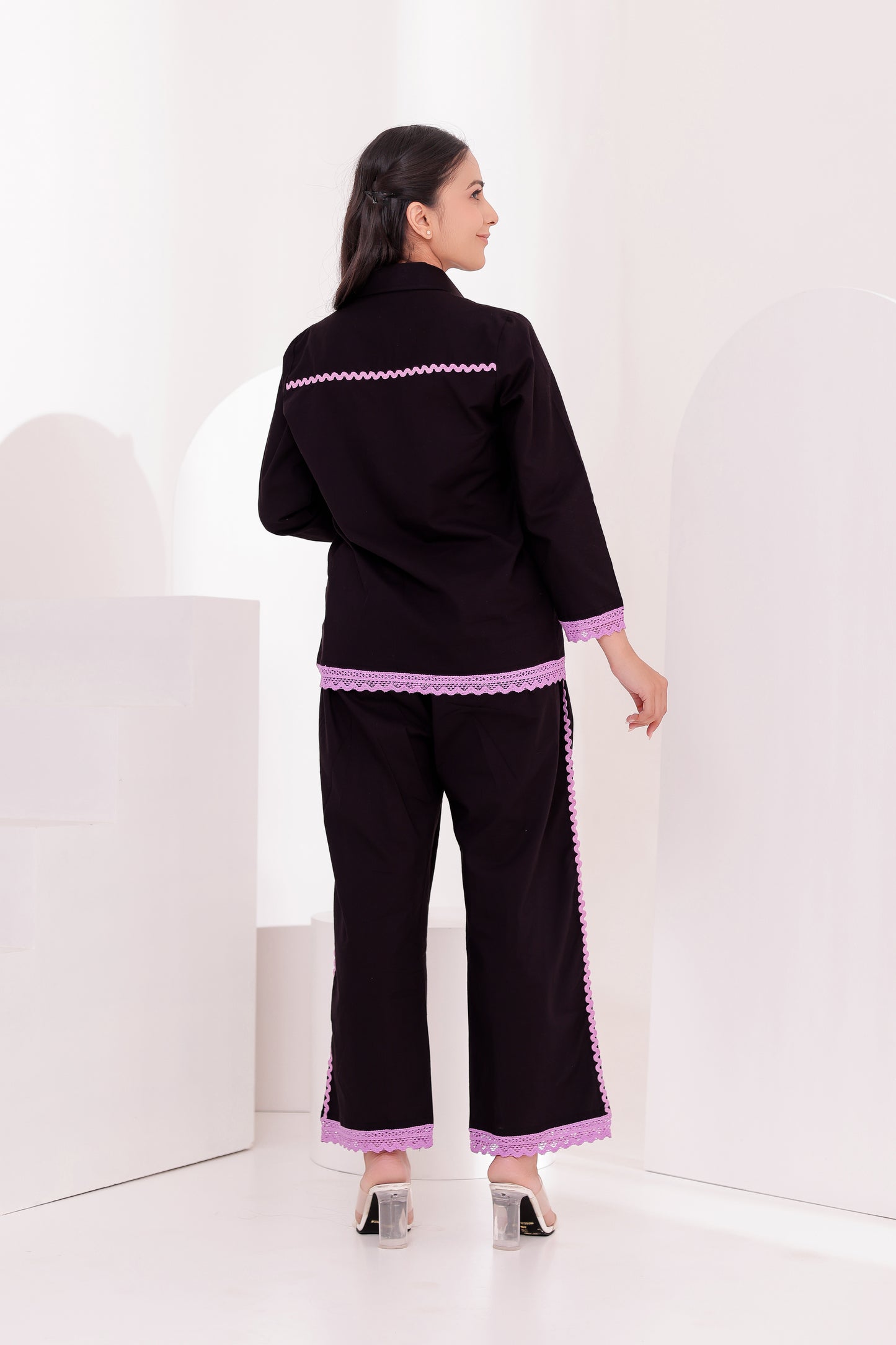 Blissful Black Co-ord Set