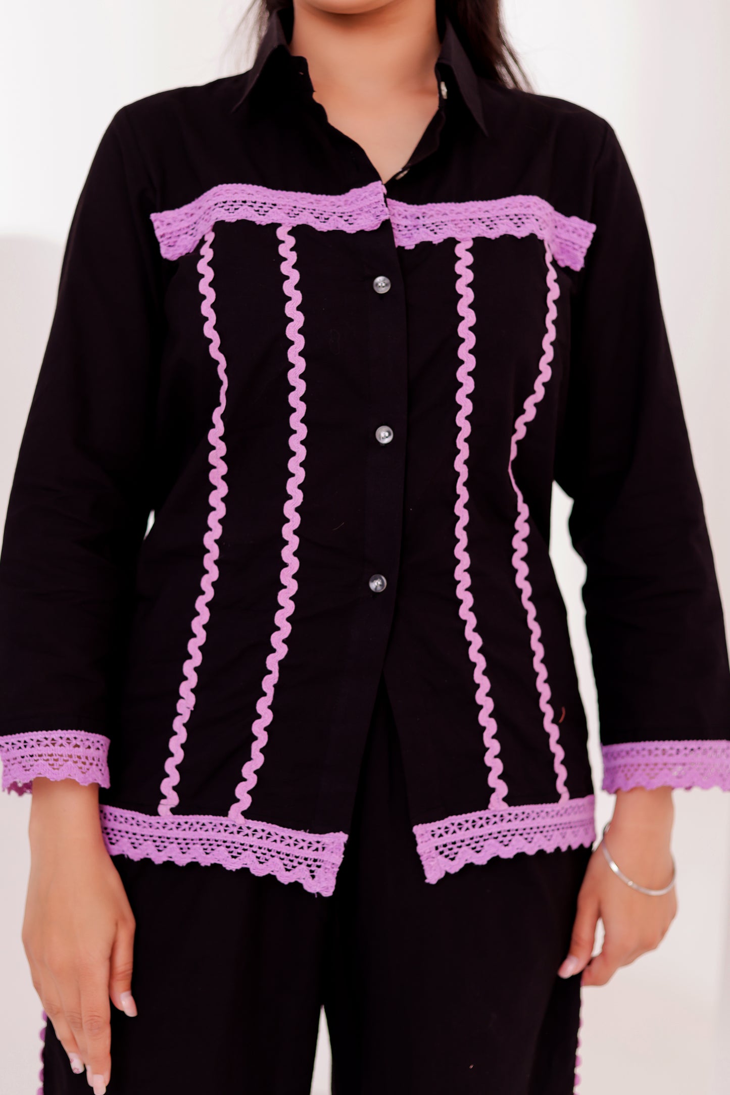 Blissful Black Co-ord Set