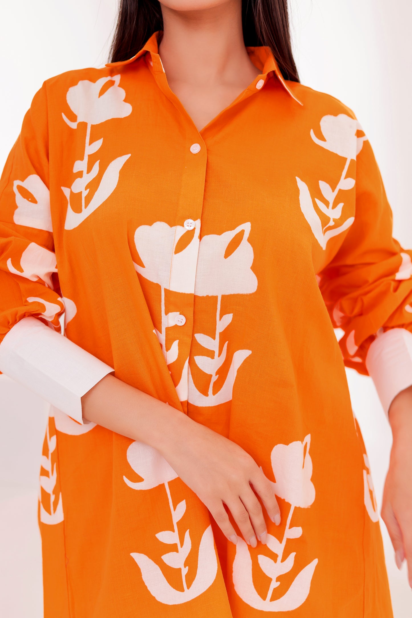 Evara Orange Co-ord Set