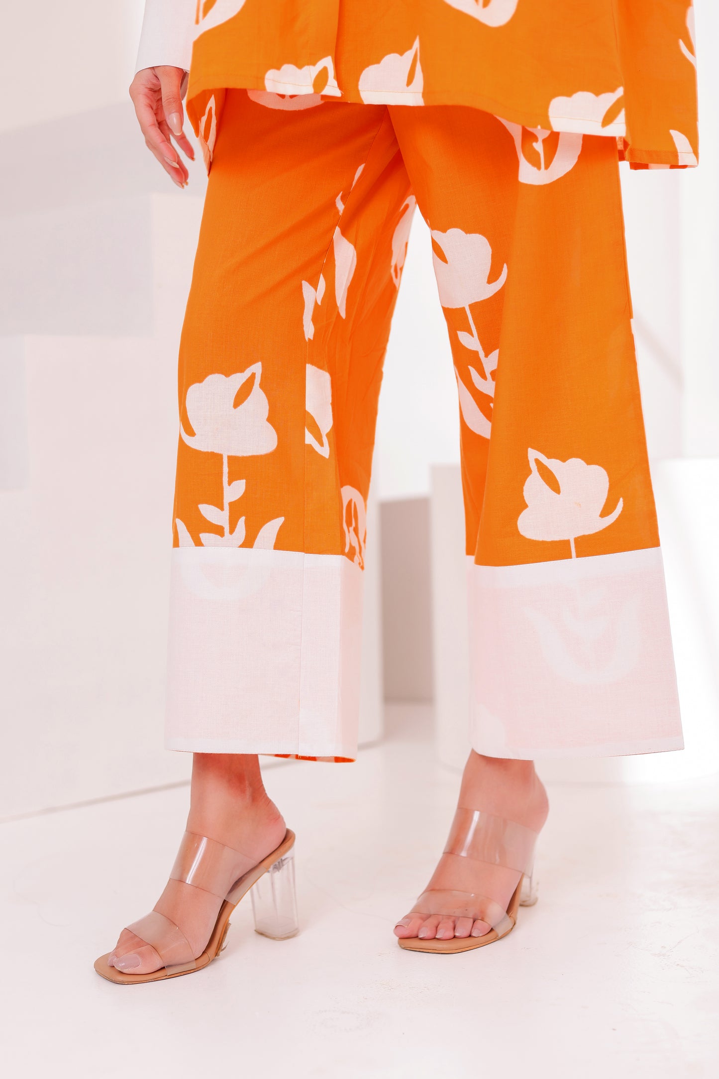 Evara Orange Co-ord Set