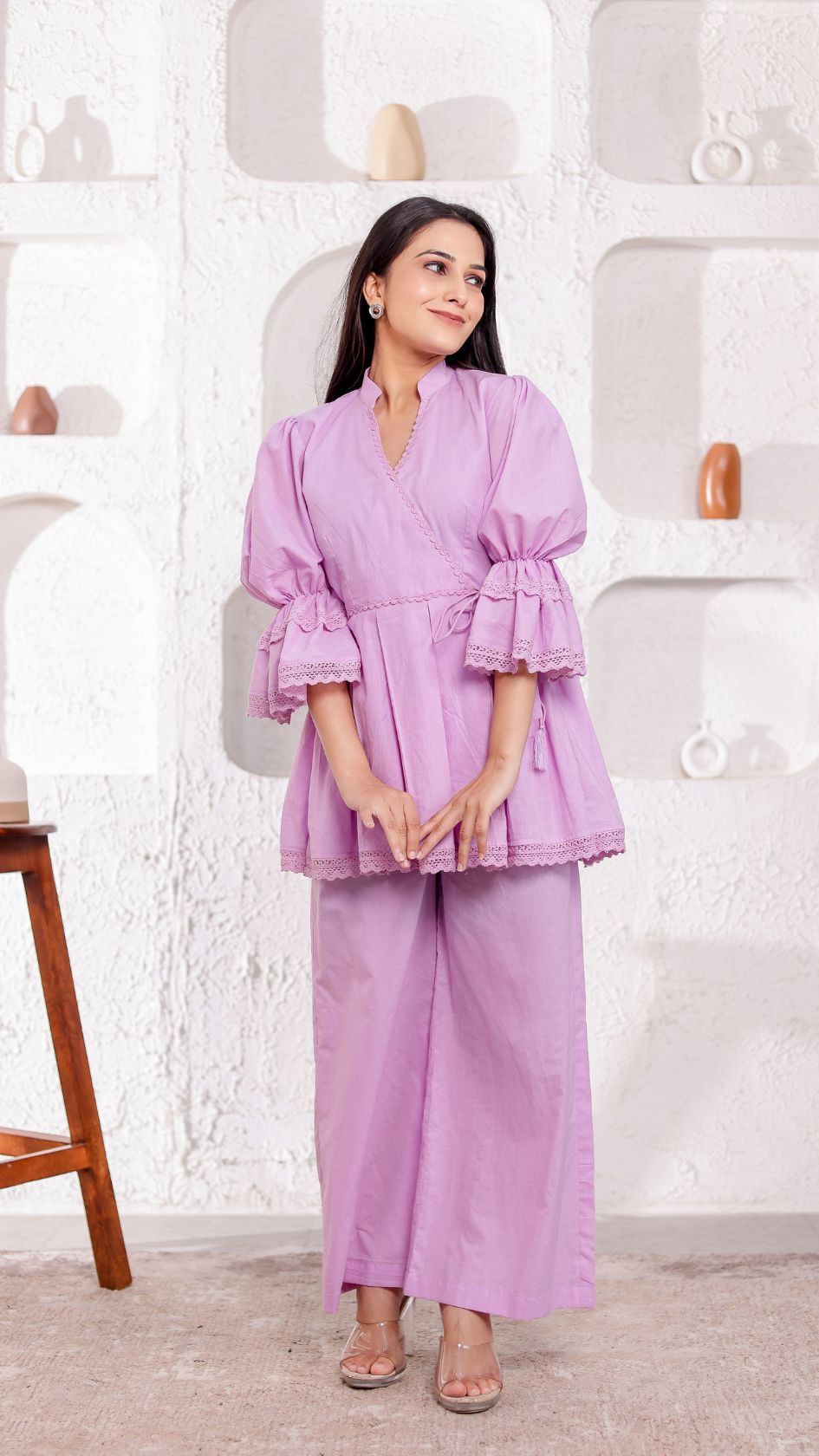 Lavender Amira Co-ord Set