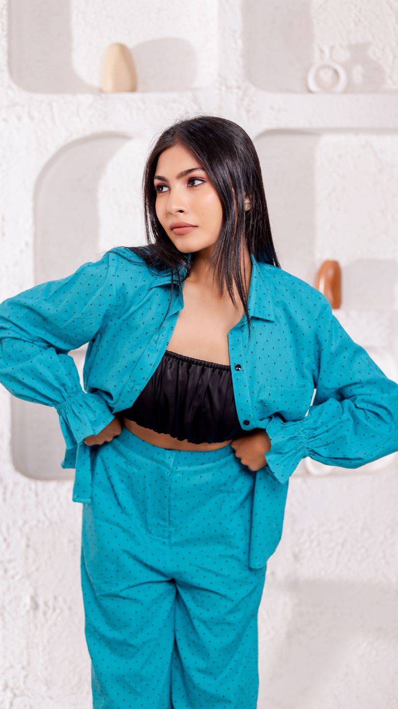 Aqua Marina Co-ord Set