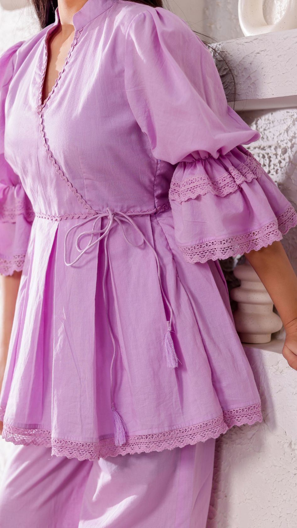 Lavender Amira Co-ord Set