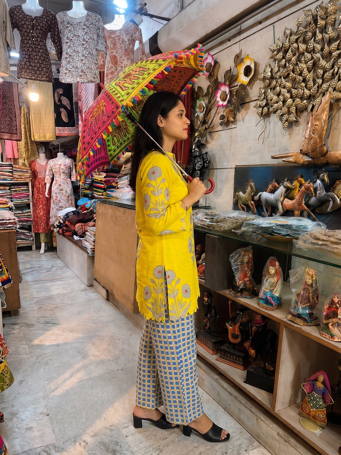 Alia Printed Coord Set