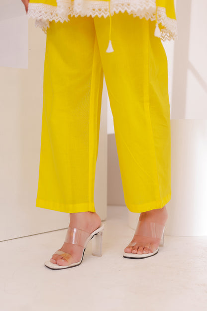 Beautiful Daisy Yellow Co-ord Set