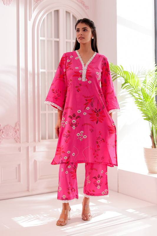 Gulabo Printed Kurta Co-ord Set