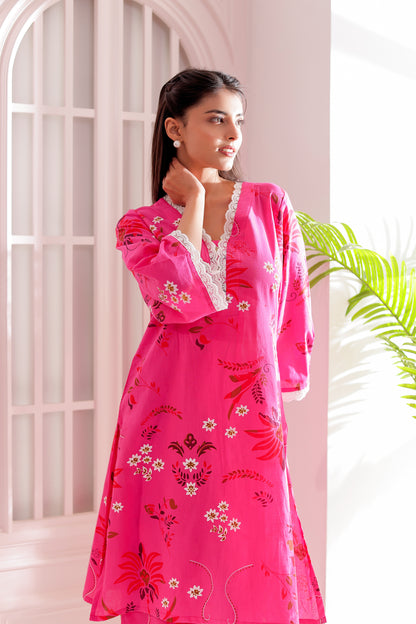 Gulabo Printed Kurta Co-ord Set