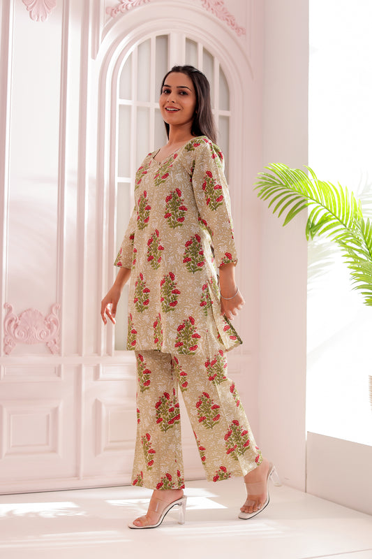 Mughal Butta Co-Ord Set