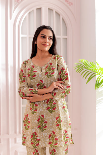 Mughal Butta Co-Ord Set