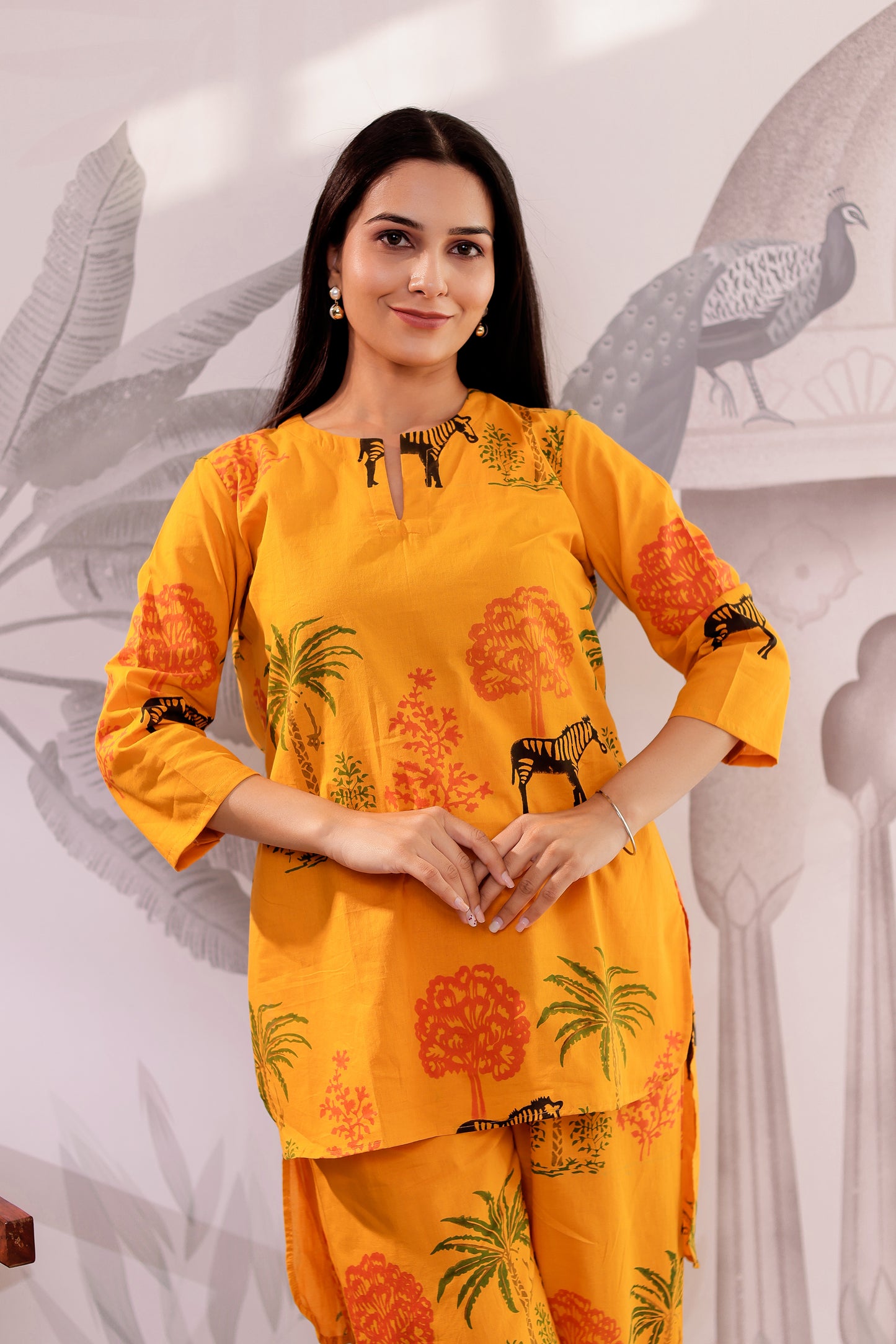 Jungle Blooms Printed Co-ord Set