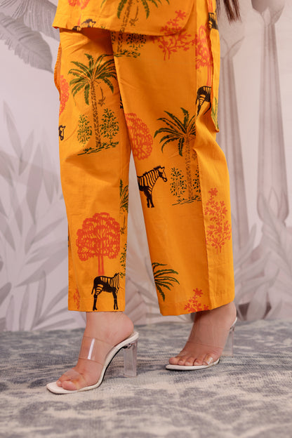 Jungle Blooms Printed Co-ord Set