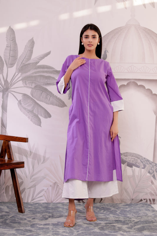 Lylla Everyday Cotton Kurta Co-ord Set