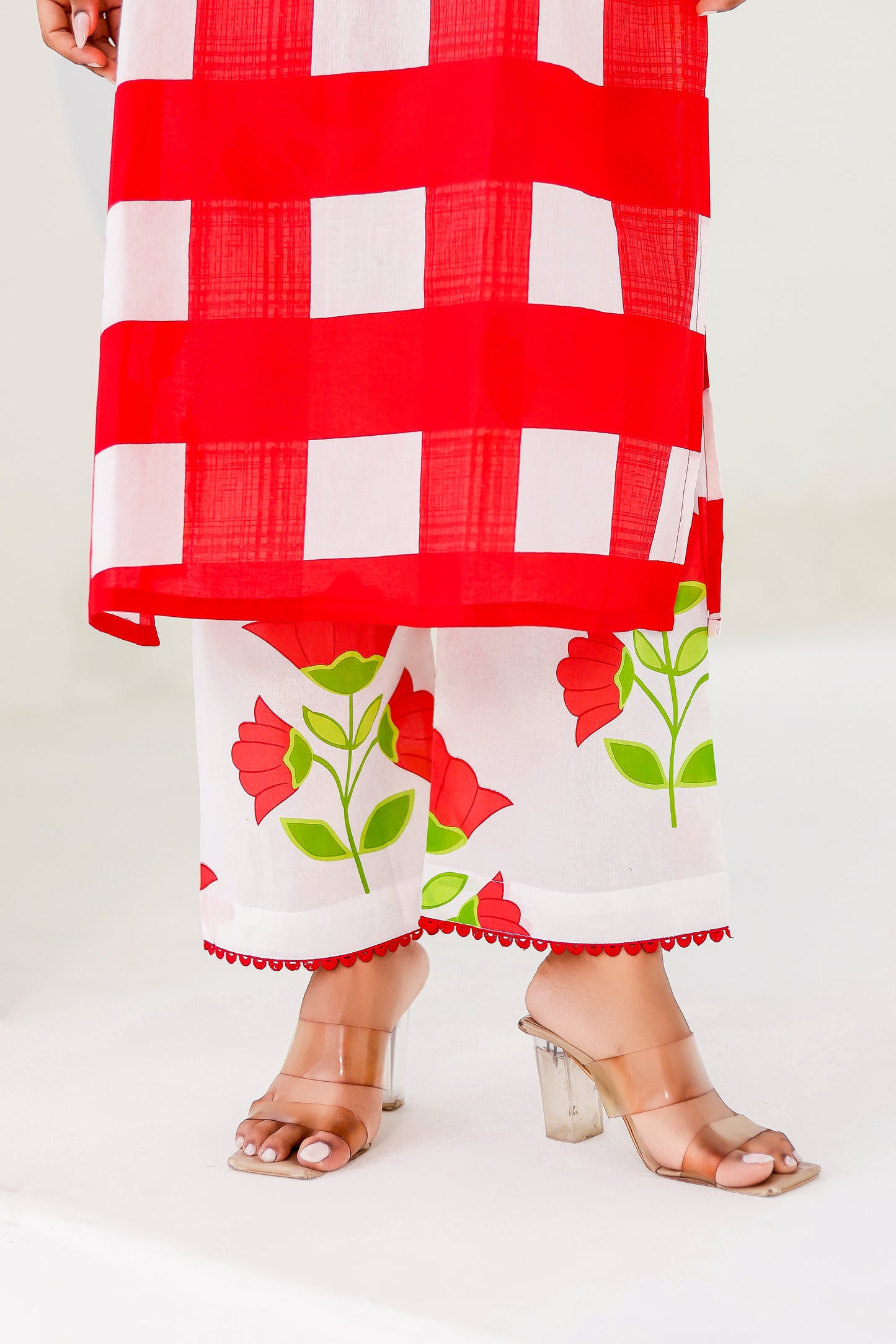 Dreamy Checks Kurta Co-ord Set