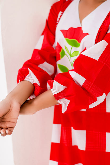 Dreamy Checks Kurta Co-ord Set