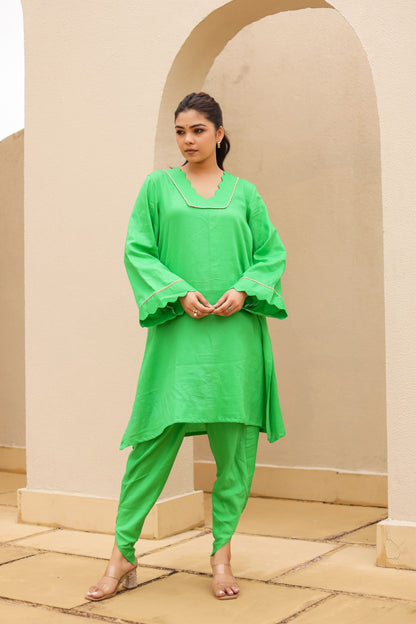 Gul A-Line Kurta Co-ord Set