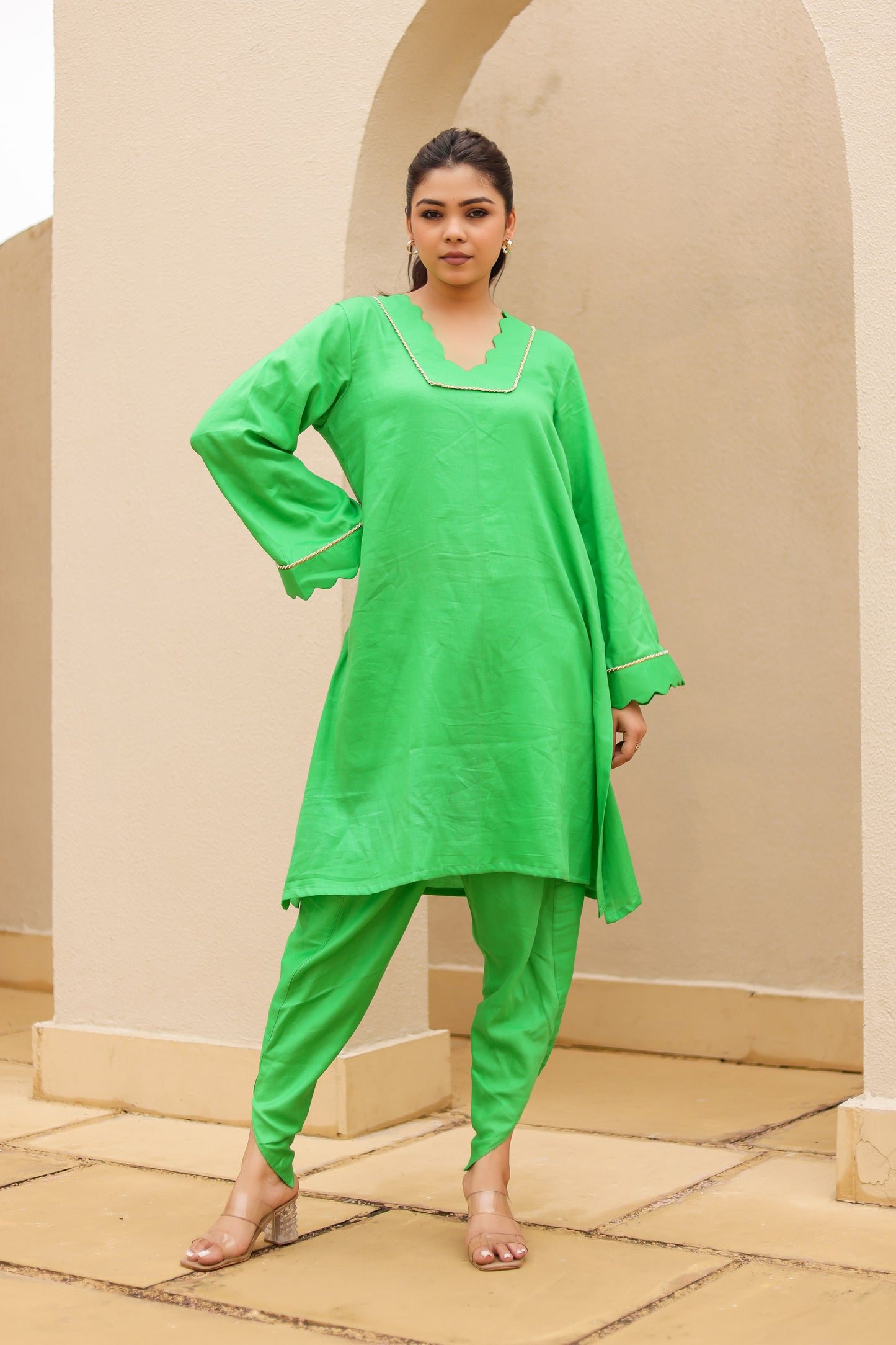 Gul A-Line Kurta Co-ord Set