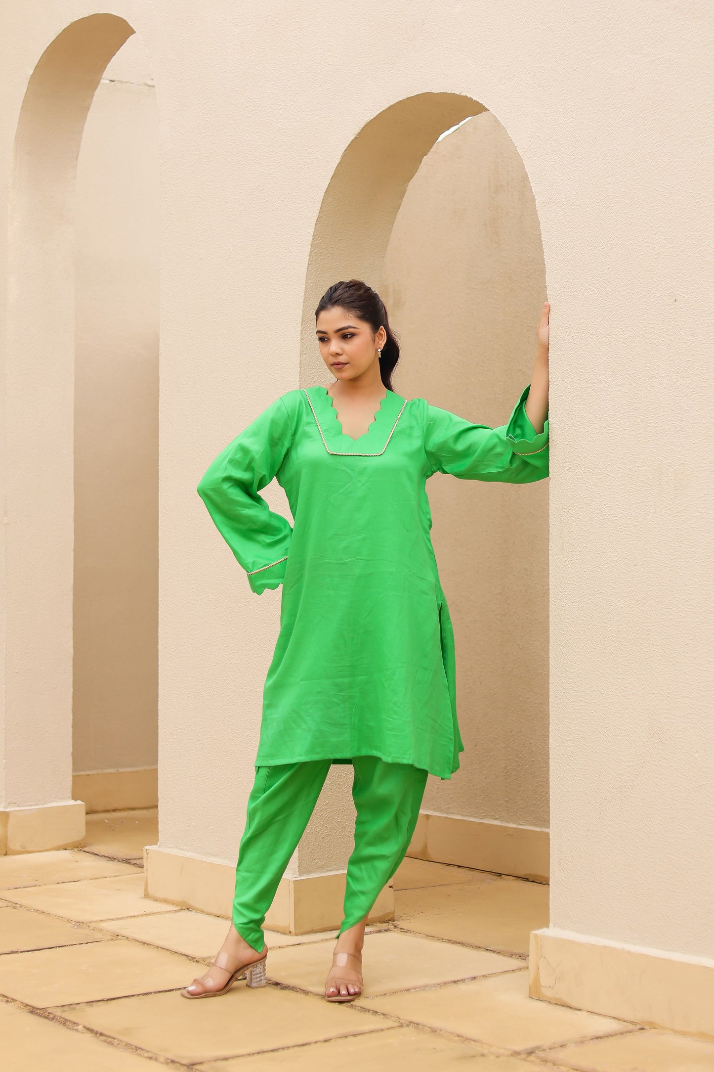 Gul A-Line Kurta Co-ord Set