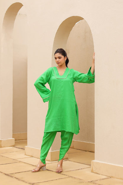 Gul A-Line Kurta Co-ord Set
