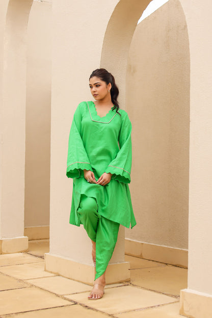 Gul A-Line Kurta Co-ord Set