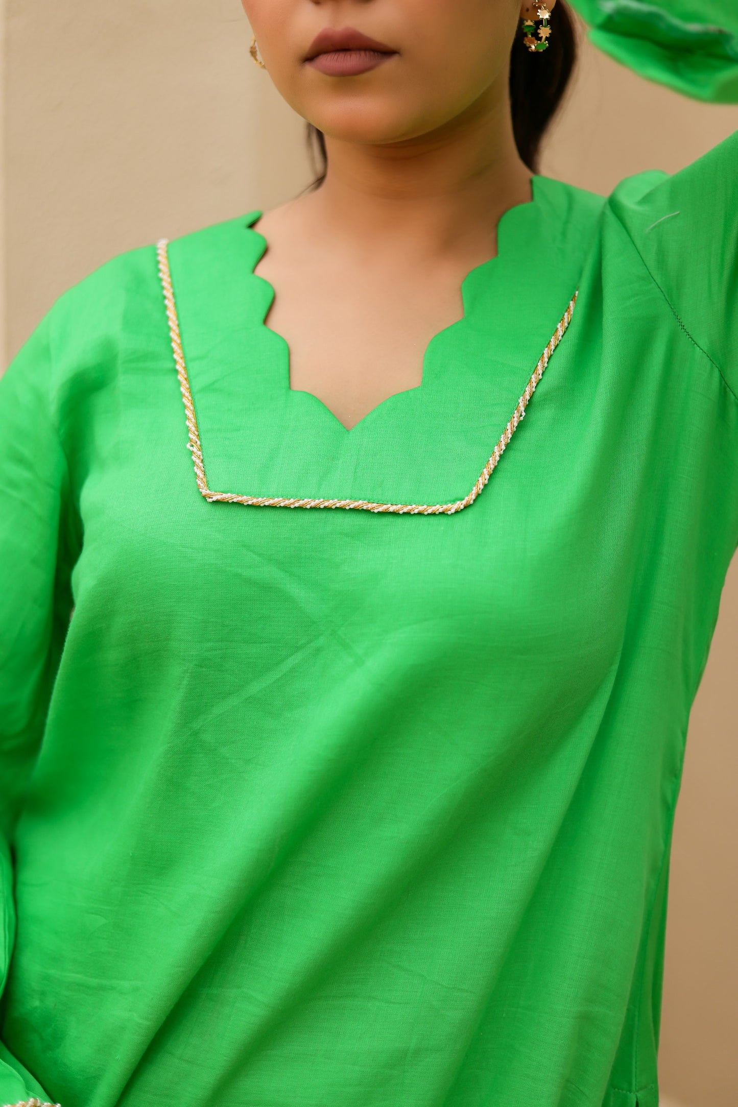 Gul A-Line Kurta Co-ord Set