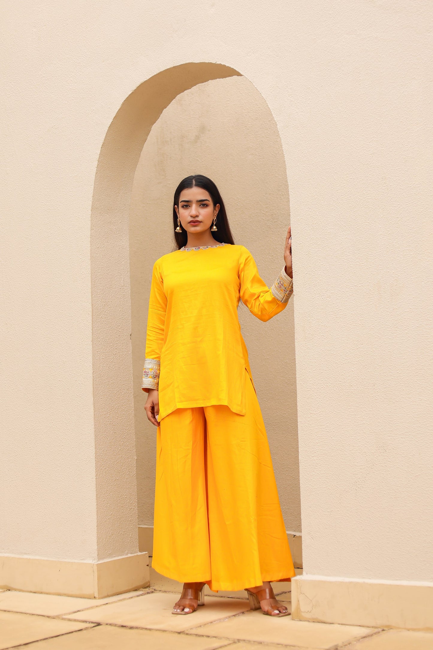 Rooh Palazzo Kurta Co-ord Set