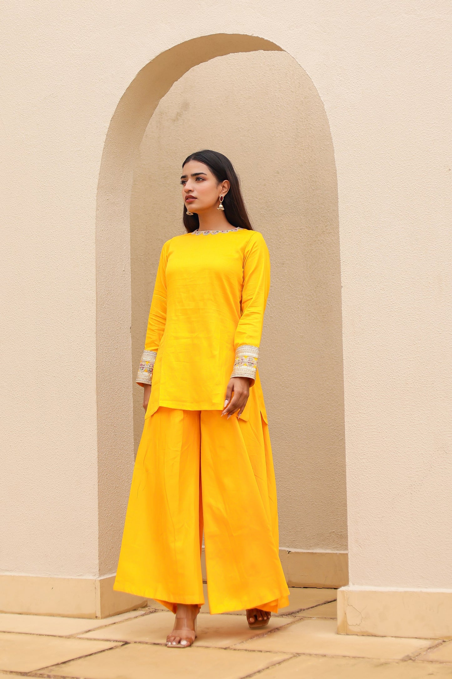 Rooh Palazzo Kurta Co-ord Set