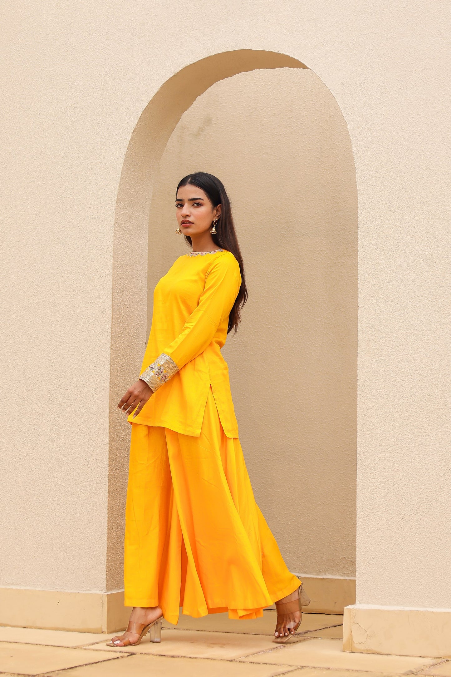 Rooh Palazzo Kurta Co-ord Set