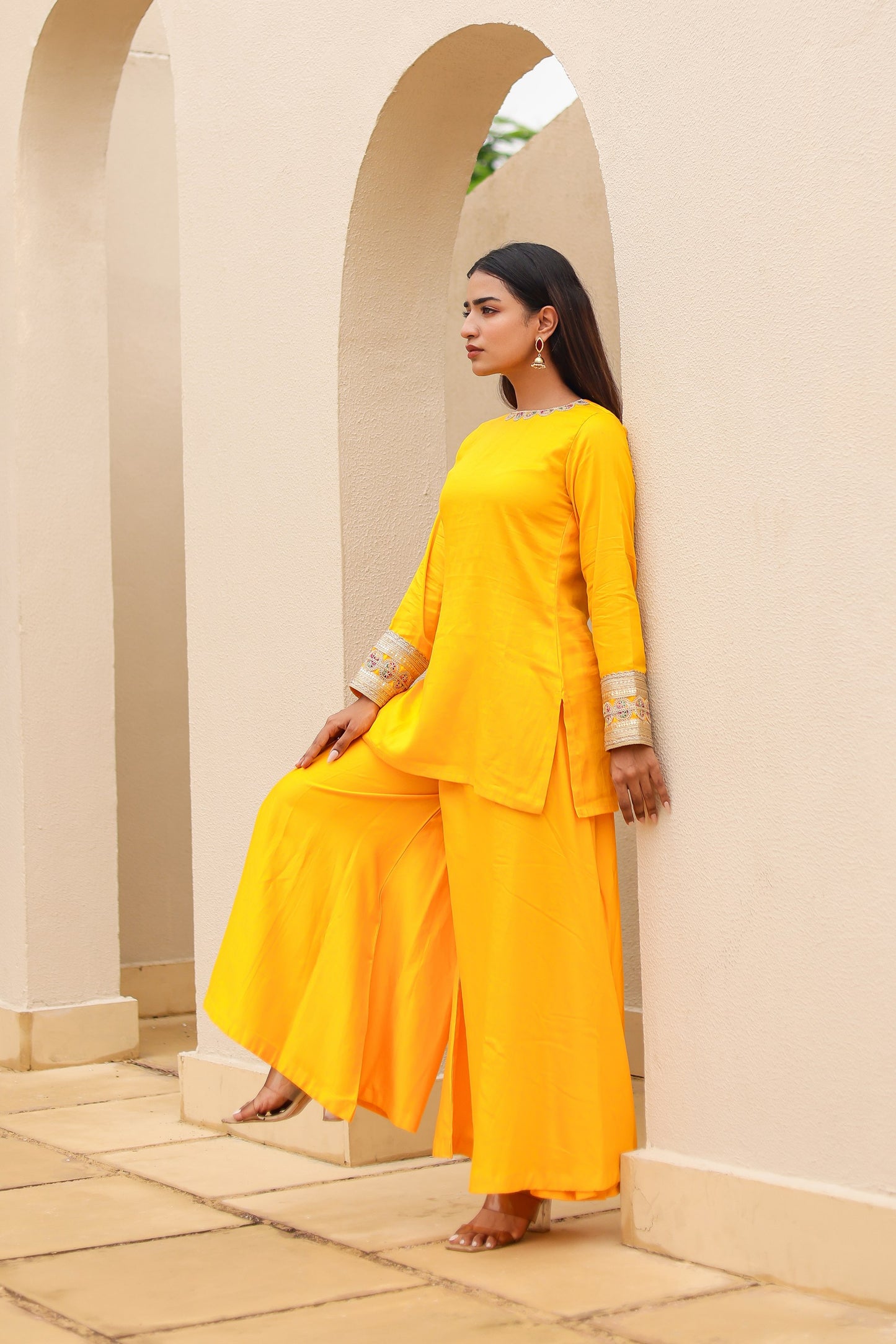 Rooh Palazzo Kurta Co-ord Set