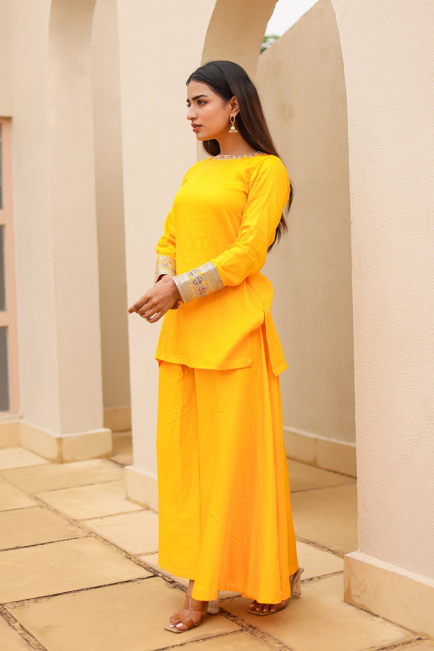 Rooh Palazzo Kurta Co-ord Set