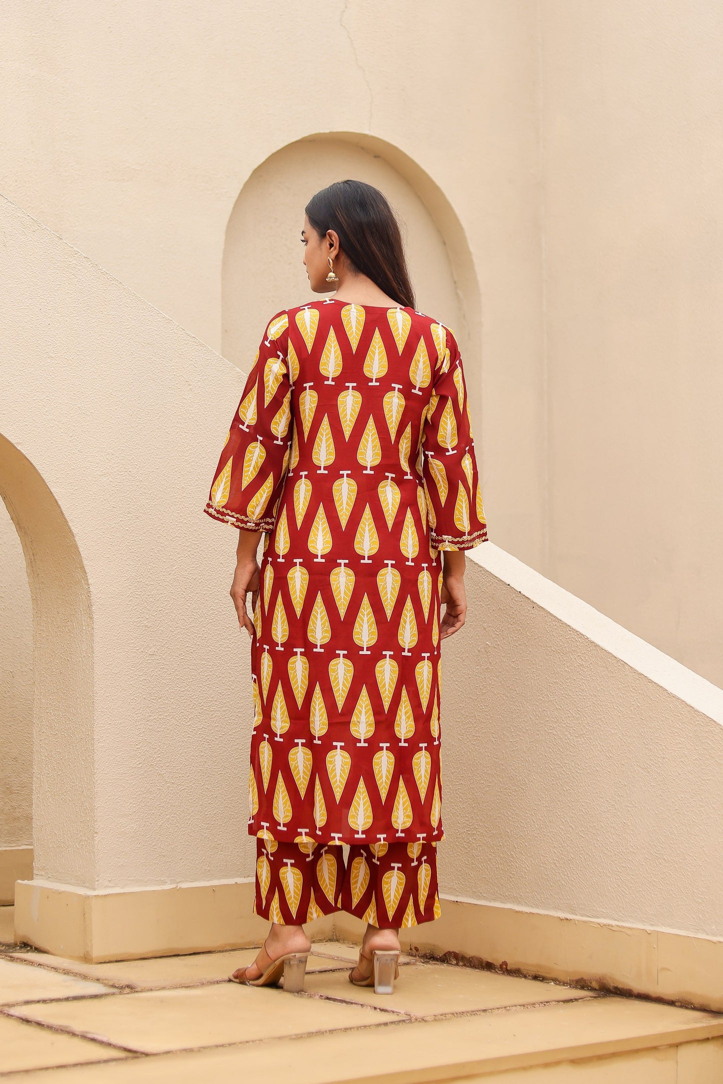 Lahar Printed Muslin Kurta Co-ord Set