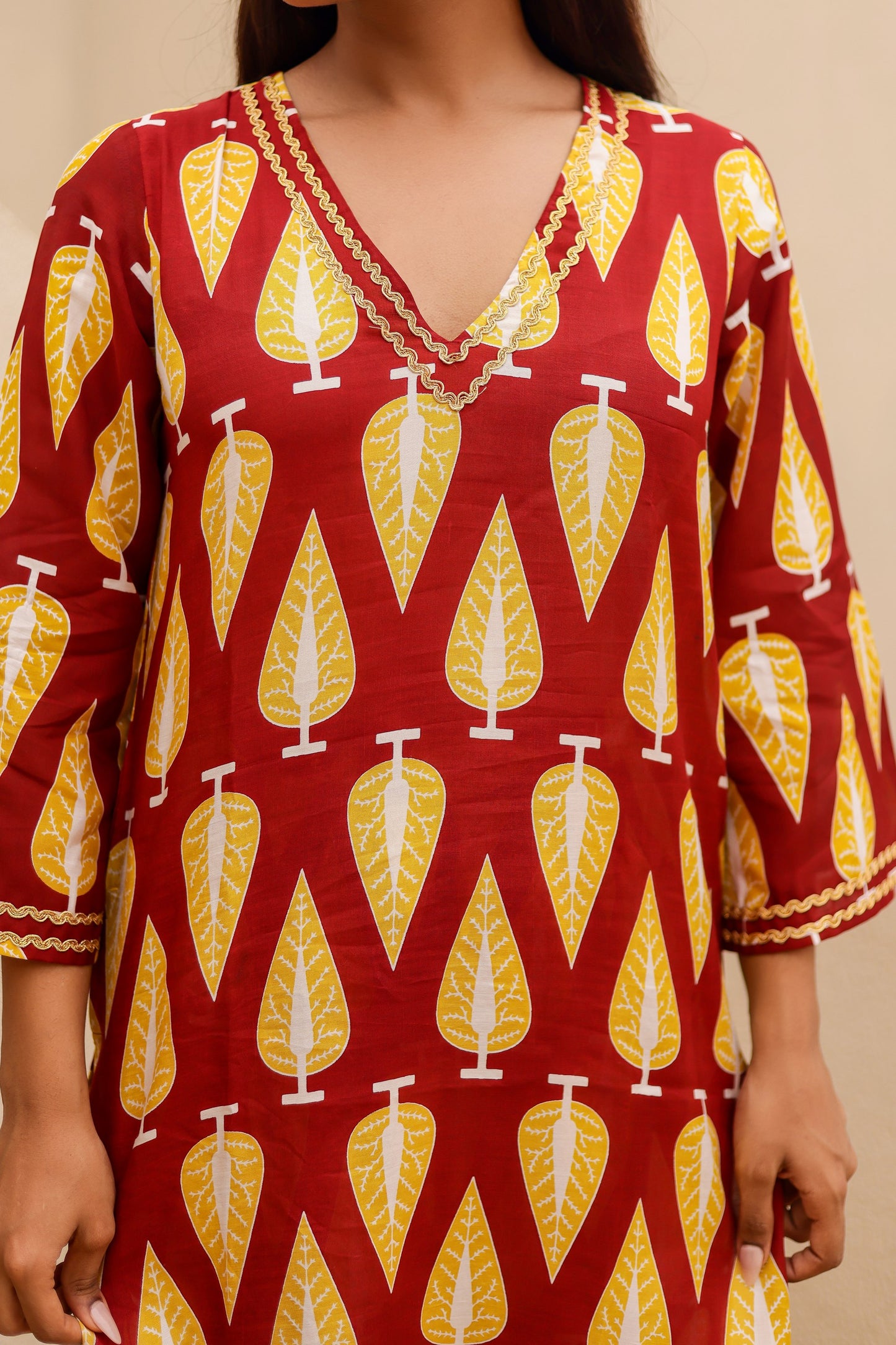 Lahar Printed Muslin Kurta Co-ord Set