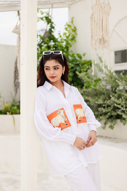 Pichwai Applique Co-ord Set