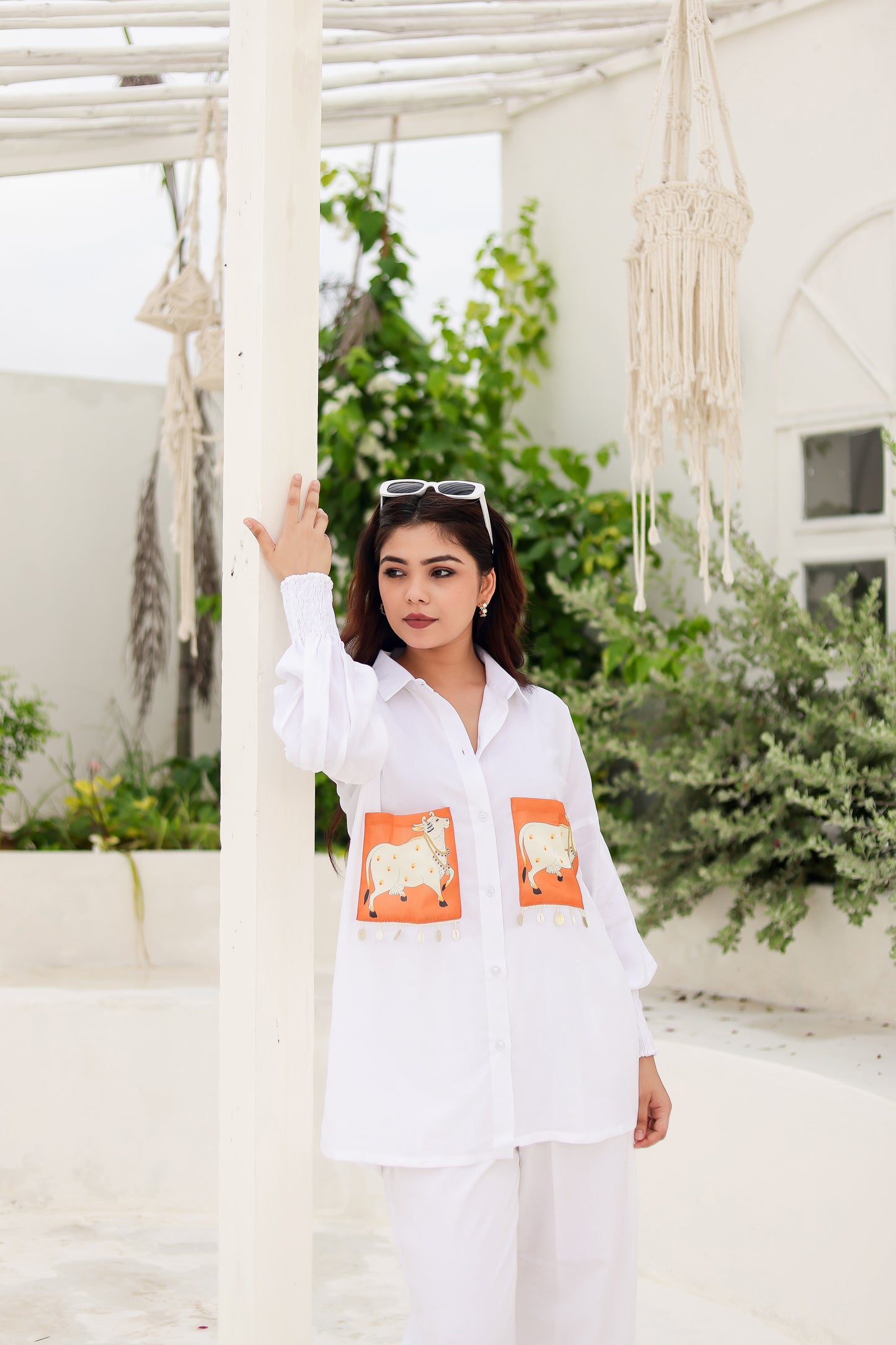 Pichwai Applique Co-ord Set