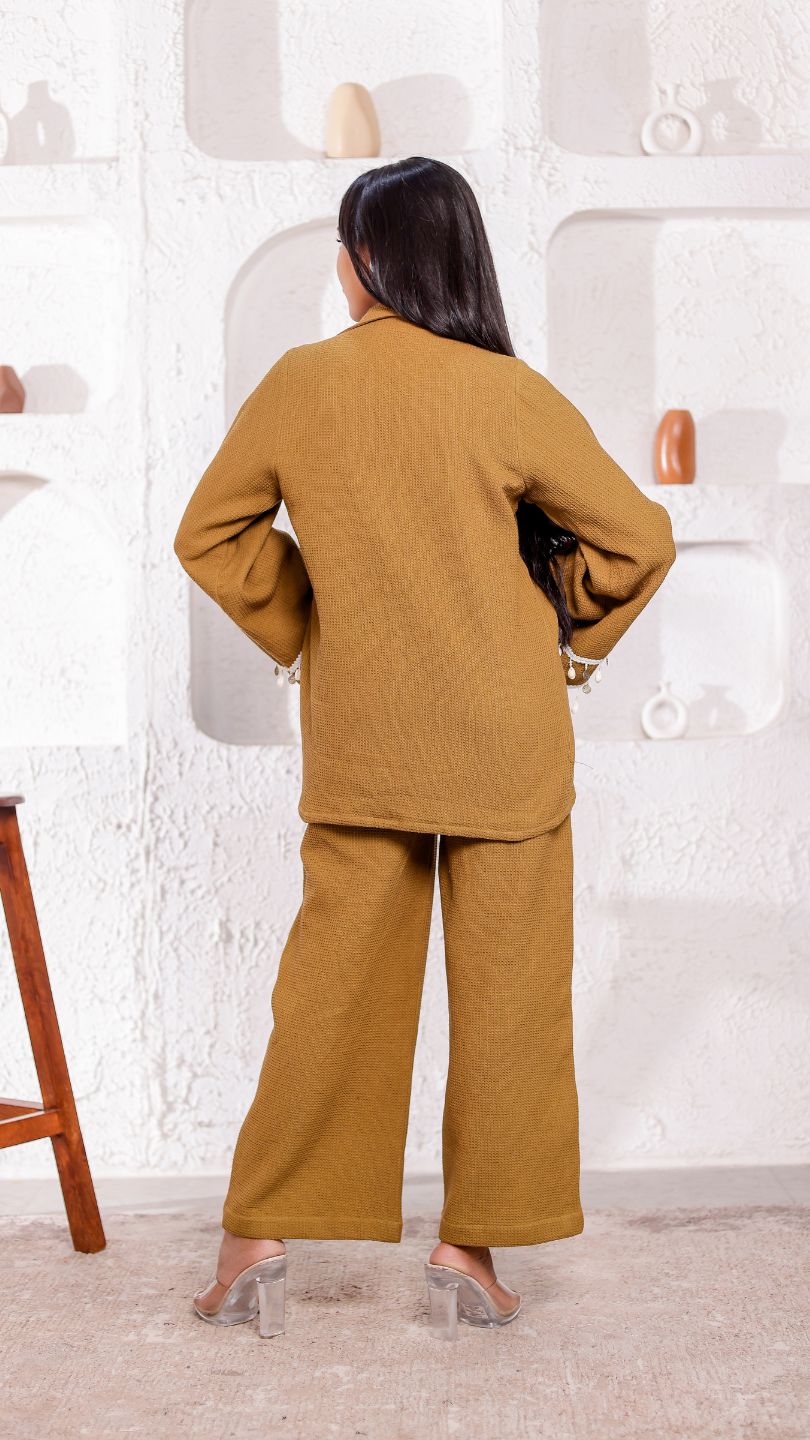 Brown Mila Co-ord Set