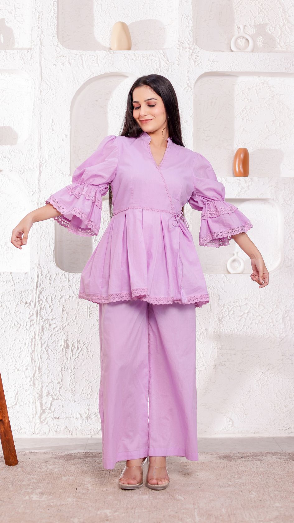 Lavender Amira Co-ord Set