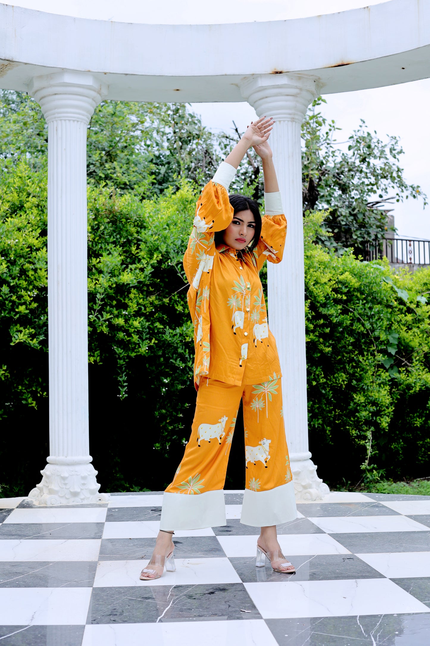 Pichwai Co-ord Set