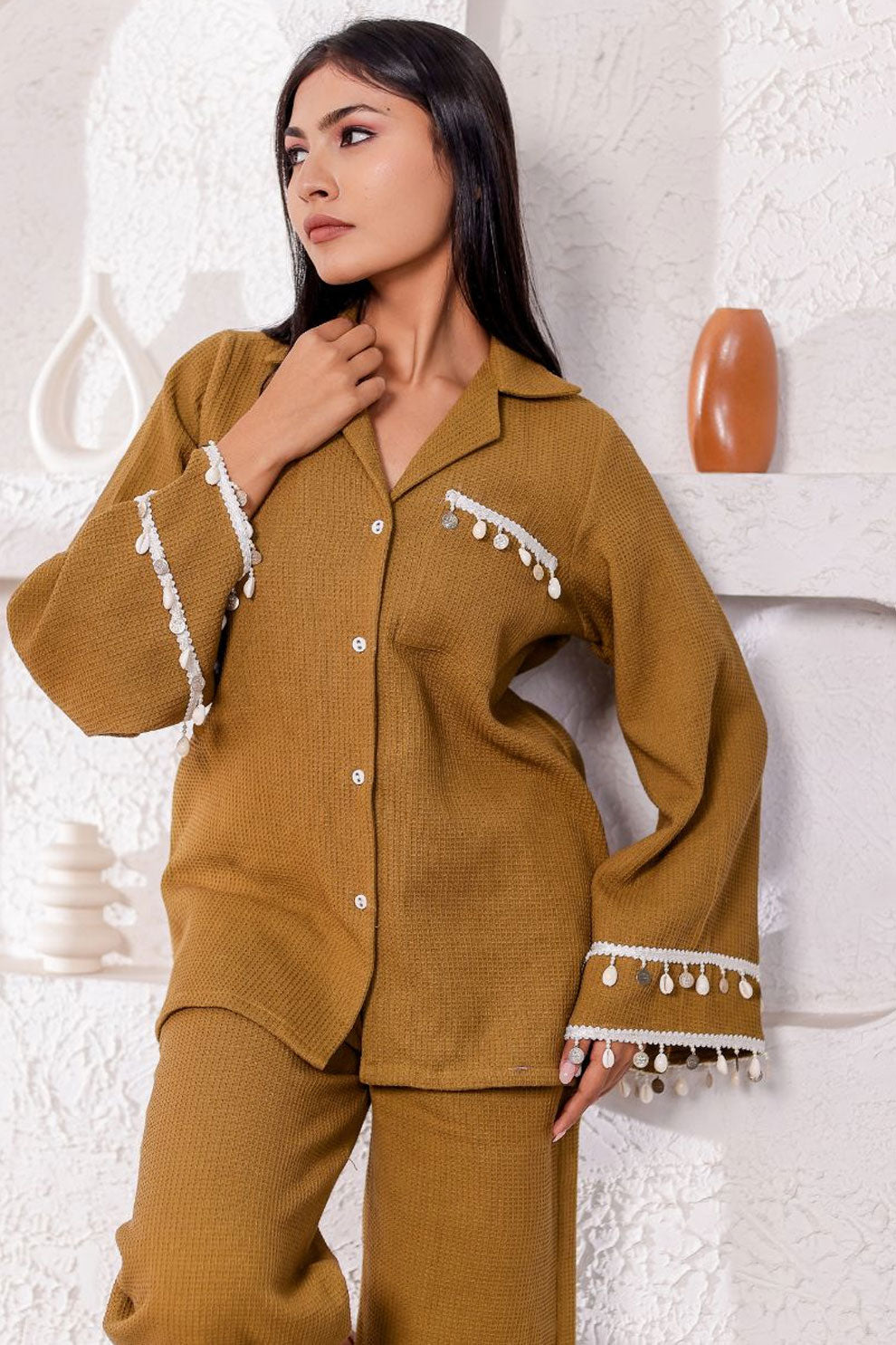 Brown Mila Co-ord Set
