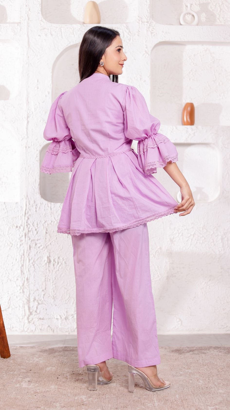 Lavender Amira Co-ord Set