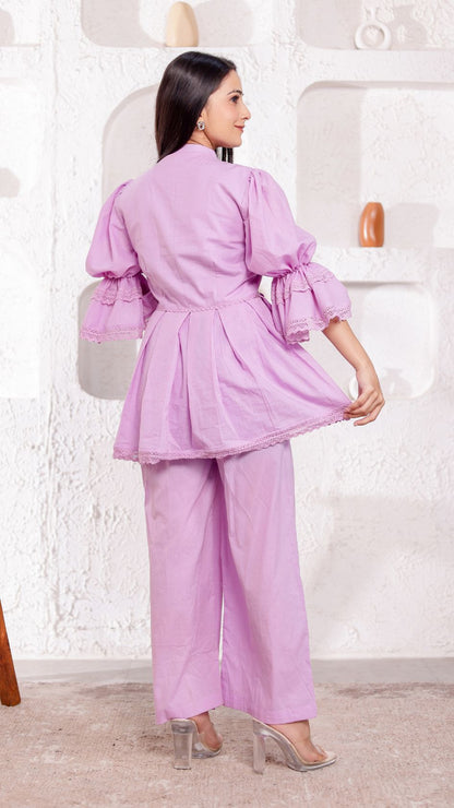 Lavender Amira Co-ord Set