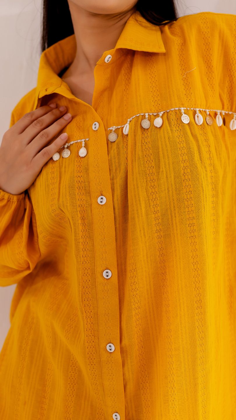 Yellow Assential  Co-ord Set