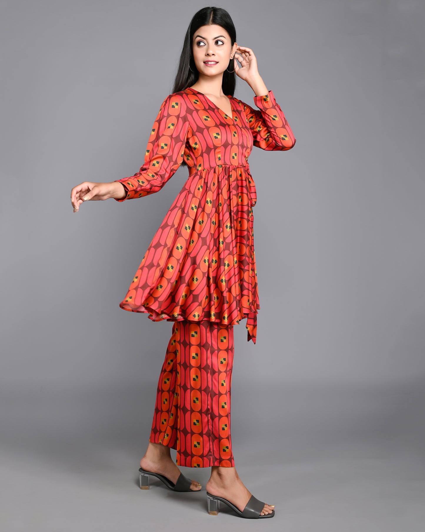 Retro Printed Co-ord Set