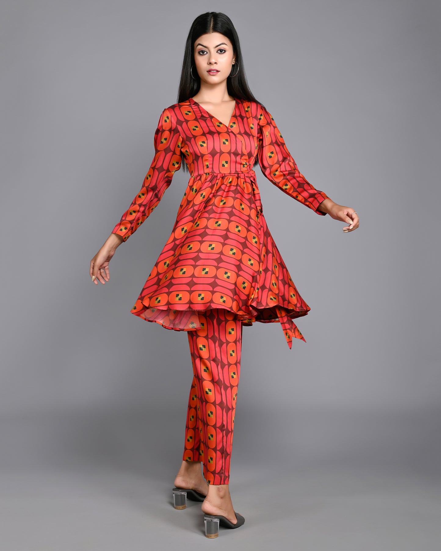 Retro Printed Co-ord Set