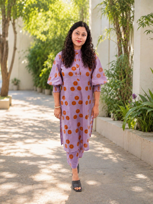 Alisha printed kurta co-ord set
