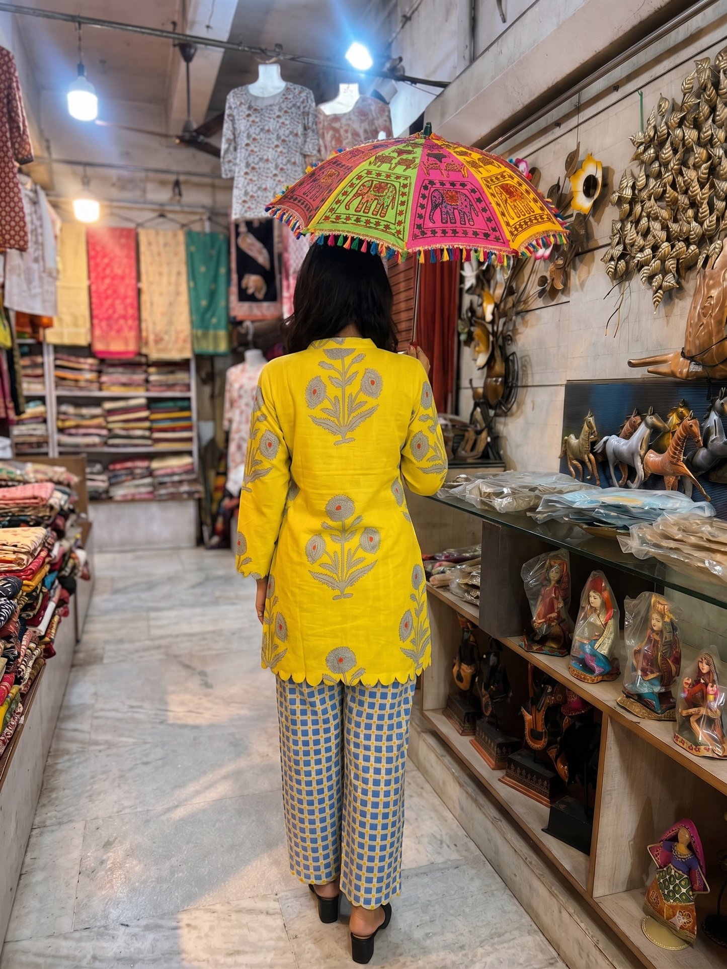 Alia Printed Coord Set